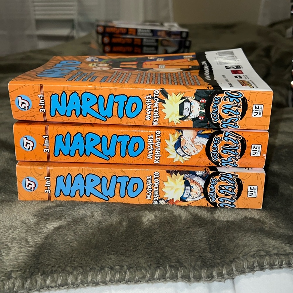 Naruto Manga 3-in-1